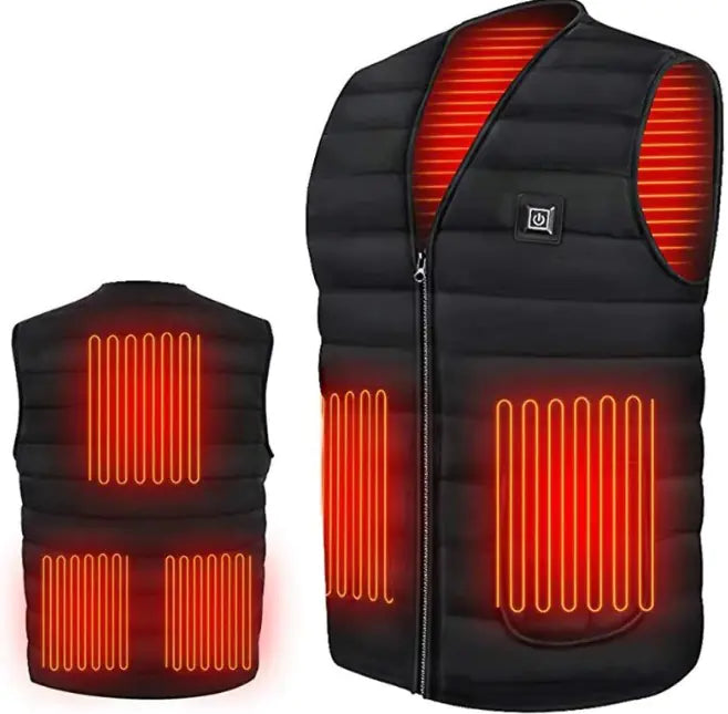 Heated Winter Jacket with USB power bank